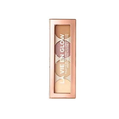 Afbeelding van L&#039;Oreal La Vie En Glow Highlighting Powder Palette Highlighters 01 Warm Eclat Dore 5G