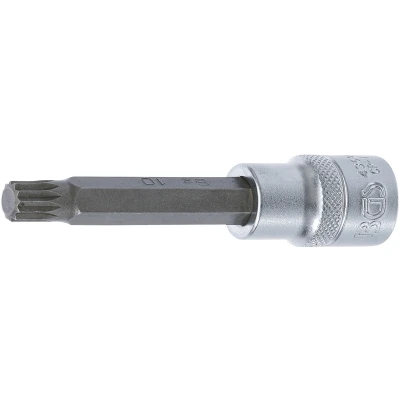 Afbeelding van BGS Dopsleutelbit lengte 100 mm 1/2&quot; veeltand (voor XZN) M10