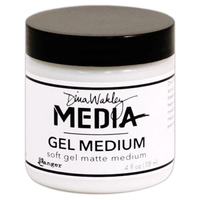 Afbeelding van Ranger Dina Wakley Media Gel Medium 118 ML Matte Finish