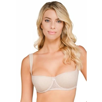 Afbeelding van Rosme Kamila Collection Balconnet Beha met gevoerde bandjes voor dames, Beige