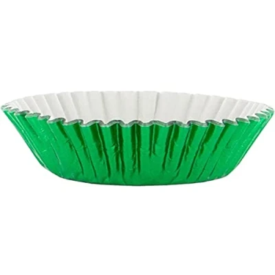 Afbeelding van Cupcake Cups PME Metallic Groen 30 stuks