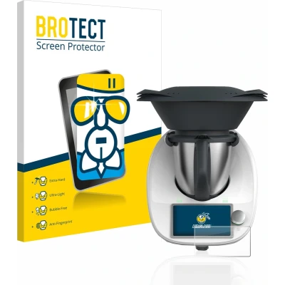 Afbeelding van BROTECT Screenprotector voor Vorwerk Bimby TM6 /Vorwerk Thermomix Folie Beschermfolie Beschermglas transparant