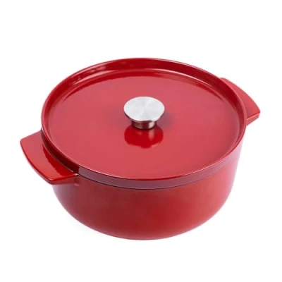 Image de KitchenAid Cocotte Ronde En Fonte Émaillée 26cm 5.2l