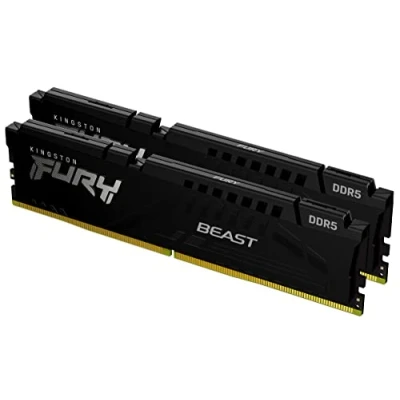 Afbeelding van Kingston FURY Black Beast DDR5 DIMM Memory 5200MHz 32GB (2 x 16GB)