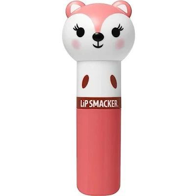 Afbeelding van Lip Smacker Lippy Pals Fox, geurende lippenbalsem voor kinderen, geïnspireerd op dieren, hydraterend en gladmakend om je lippen te verfrissen, appelvossmaak