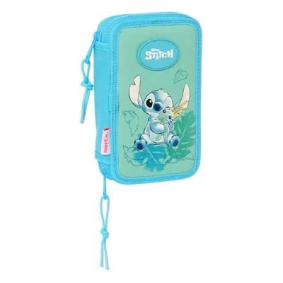 Afbeelding van Disney Stitch Gevuld Etui, Scrump 28 st. 19,5 x 12,5 4 cm Polyester