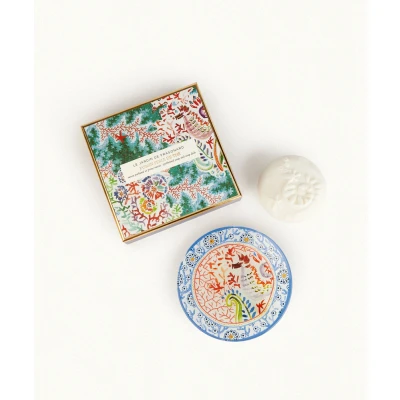 Afbeelding van Fragonard Jasmin Perle De Thé Geparfumeerde Zeep met Zeephouder 150 gr