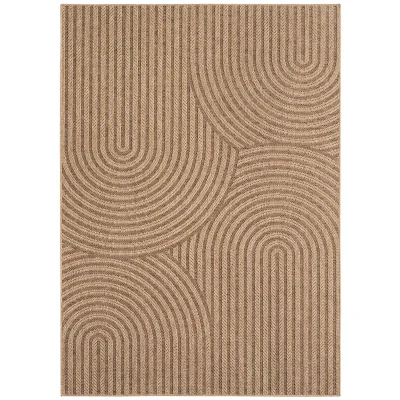 Afbeelding van Jute Buitenkleed Cana Circo Beige 160x230 Cm