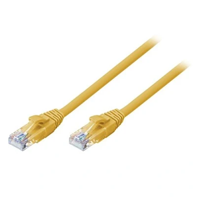 Afbeelding van LINDY 48065 RJ45 Netwerkkabel, patchkabel CAT 6 U/UTP 5.00 m Geel 1 stuk(s)