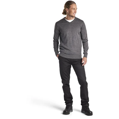 Afbeelding van Blaklader Chino stretch 1465 1830 Zwart D112