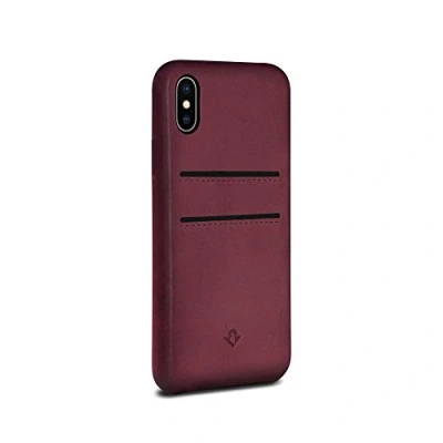 Image de Twelve South RelaxedLeather Coque de protection pour téléphone portable cuir véritable Marsala
