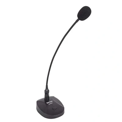 Afbeelding van Proel EIKON EK40BMG bureaumicrofoon met microfoonbasis voor aankondigingen, conferenties, kerken, zwart
