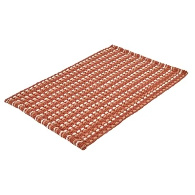 Afbeelding van Kleine Wolke Badmat Loop terracotta 70x120cm