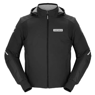 Afbeelding van Spidi Armor H2Out Black White Motorcycle Hoodie 2XL Maat Jas
