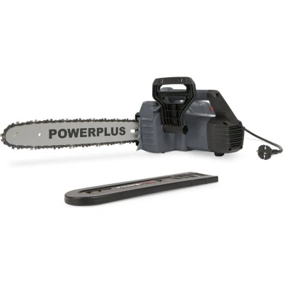 Afbeelding van Powerplus POWEG10100 Elektrische kettingzaag 2000W Zwaardlengte 350mm Automatische kettingsmering Incl. 1x ketting en zwaard