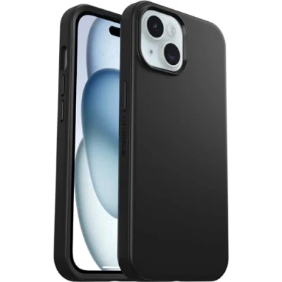 Afbeelding van Otterbox Symmetry MagSafe PC Back Cover Zwart Apple iPhone 15