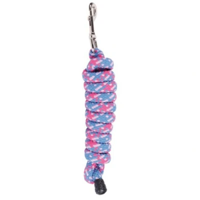 Afbeelding van Harry&#039;s Horse Halstertouw Mounty Fuchsia Blauw Lila 200cm