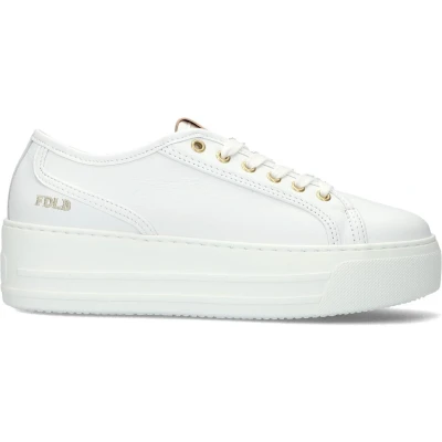 Afbeelding van Fred De La Bretoniere Vajen Bina Sneakers Leer Dames Wit Maat 40