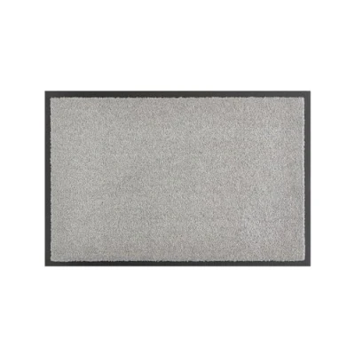 Afbeelding van andiamo Verdi deurmat voor de ingang van het huis, ideaal als binnen of in overdekte buiten, voordeur, 40 x 60 cm, zilver
