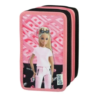 Afbeelding van 3 Vaks Gevulde Etui Barbie