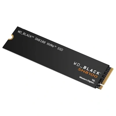 Image de WD_BLACK SN8100 WDS400T1X0M 00CMT0 SSD chiffré 4 To interne M.2 2280 PCI Express 5.0 x4 (NVMe) TCG Opal Encryption 2.02