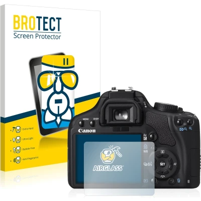 Afbeelding van BROTECT Screenprotector voor Canon EOS 450D Folie Beschermfolie Beschermglas transparant