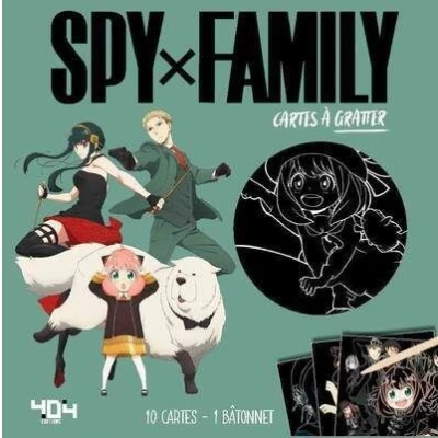 Image de Cartes à gratter Spy x Family