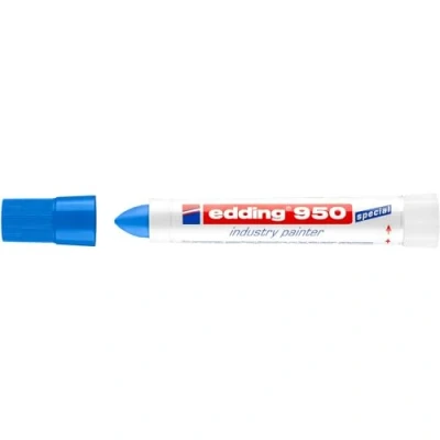 Afbeelding van Viltstift edding 950 pastamarker industry rond 10mm blauw