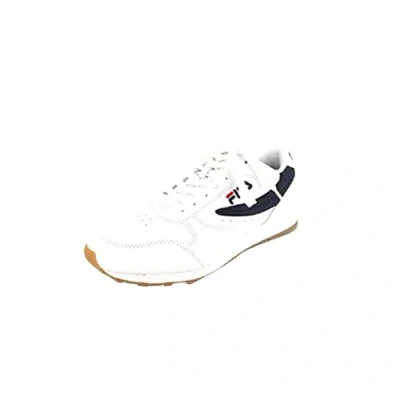 Afbeelding van Fila Orbit Unisex Sneakers laag, Heren, Maat: 47, White/dress blue Hoogwaardig imitatieleer