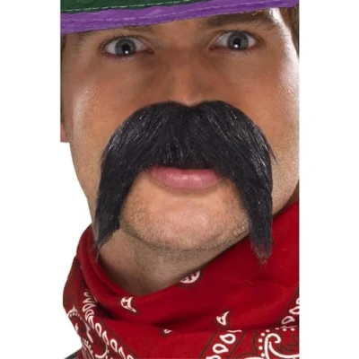 Afbeelding van Dressing Up &amp; Costumes Western Big And Bushy Gringo Tash