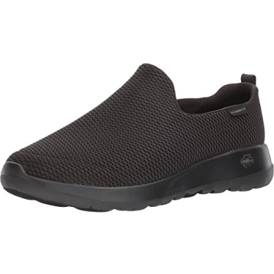 Afbeelding van Skechers Go Walk Max Athletic Air Mesh Slip on Shoe, Zwart Bbk
