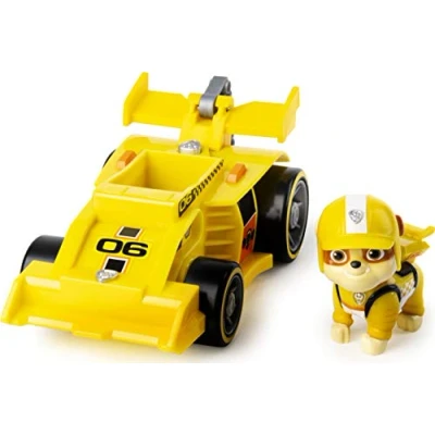 Afbeelding van La Pat&#039; Patrouille 6058587 voertuig + figuur Ready Race Rescue Ruben Auto Paw Patrol speelgoed voor kinderen
