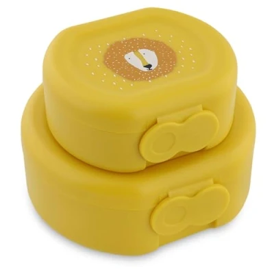 Afbeelding van Trixie Snackboxen met clip voor kinderen (Mr. Leeuw)