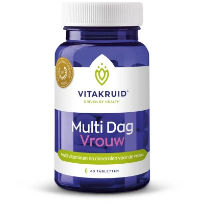 Afbeelding van Vitakruid Multi Dag Vrouw 30 tabletten