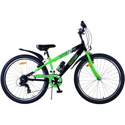 Afbeelding van Volare Sportivo Kinderfiets Jongens 26 inch Groen 7 versnellingen