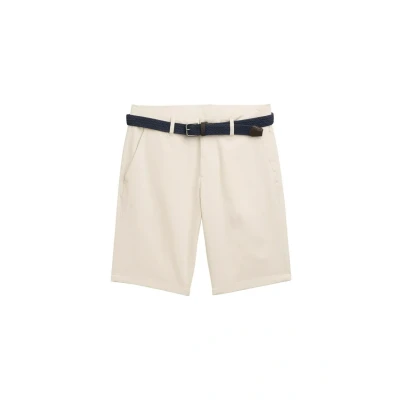 Afbeelding van Tom Tailor Broek Stretch Chino Met Riem 1044707xx10 37142 Mannen Maat W30