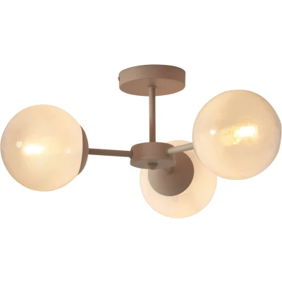 Afbeelding van it&#039;s about RoMi Plafonniere Aspen Zand 54x54x22.5cm Modern