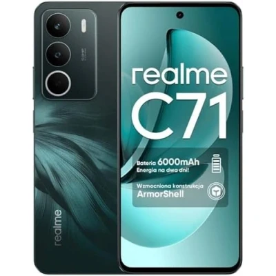 Image de realme C71 16,9 cm (6.67&quot;) 8 Go 256 6000 mAh Vert