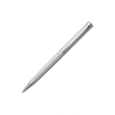 Afbeelding van BOSS Ballpoint PEN Sophisticated GOLD diamond Overige accessoires, Maat: One Size, Chrome