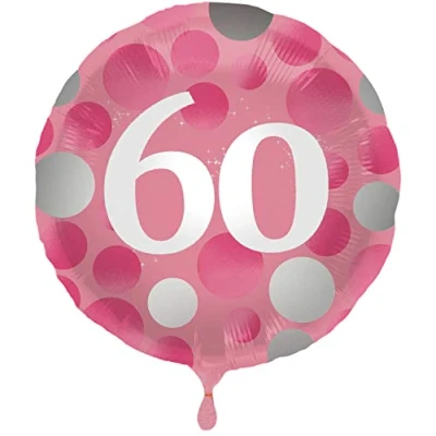 Afbeelding van Folat Folieballon Glossy Pink 60 45 cm