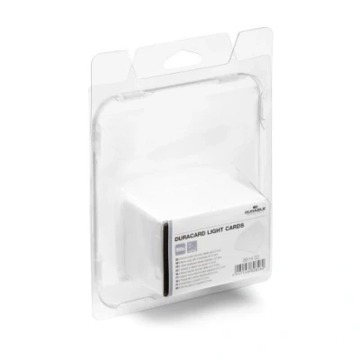 Image de DURABLE DURACARD LIGHT Polychlorure de vinyle (PVC) 500 microns 53.98 x 86.6 mm 100 carte(s) cartes pour ID 300