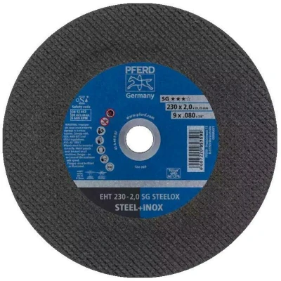 Afbeelding van PFERD SG STEELOX 61328400 Doorslijpschijf recht 230 mm 25 stuk(s) RVS, Staal