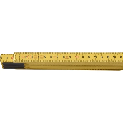 Afbeelding van Hultafors t59 2 10G TR duimstok hout geel 2m