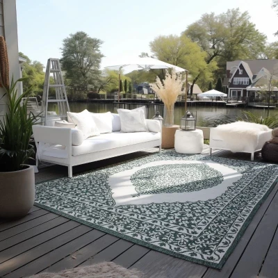 Afbeelding van Dubbelzijdig Buitenkleed Elle 123vloerkleed.nl is de online webshop voor vloerkleden en woonaccessoires.