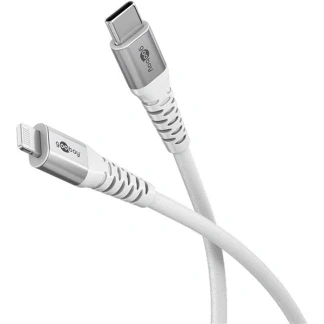 Afbeelding van Goobay 74518 Lightning kabel 0,5 m Wit