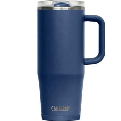 Afbeelding van CamelBak Thrive Mug 500 ml Isolatie Drinkfles Antislip 100% lekvrij BPA vrije Sportfles RVS Hoogwaardige Poedercoating Schroefdeksel Groen