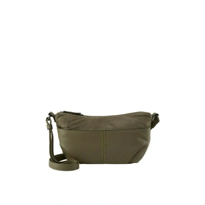 Afbeelding van TOM TAILOR schoudertas Miha Banana Bag Khaki olijfgroen