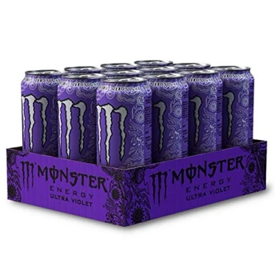 Afbeelding van Monster Ultra 12 x 500 ml paars