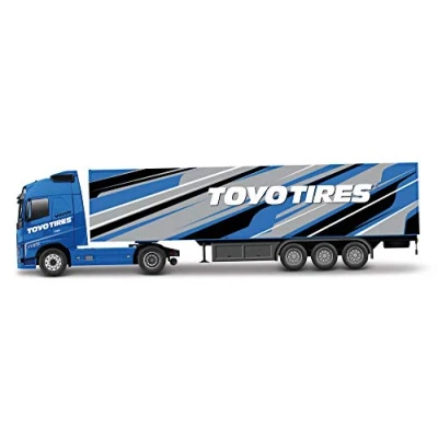 Afbeelding van Bburago B18 31461T Street Fire HAULERS Volvo FH16 Globetrotter 750 XXL 1/43 Speelgoedmodel om te verzamelen, verschillende motieven en kleuren
