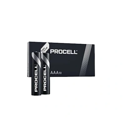 Afbeelding van 10 x Duracell Procell AAA mini stylus (1 lamp met batterijen) batterijen (LR03/MINI PEN/MICRO)